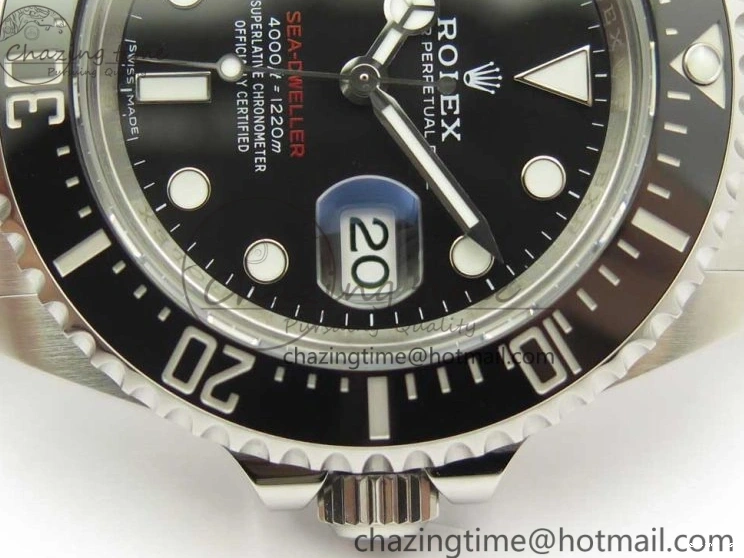 1221 Sea-Dweller 2017 Baselworld 126600 ARF 1:1 Best Edition 904L SS Case and Bracelet A2824 V Sporty 3289